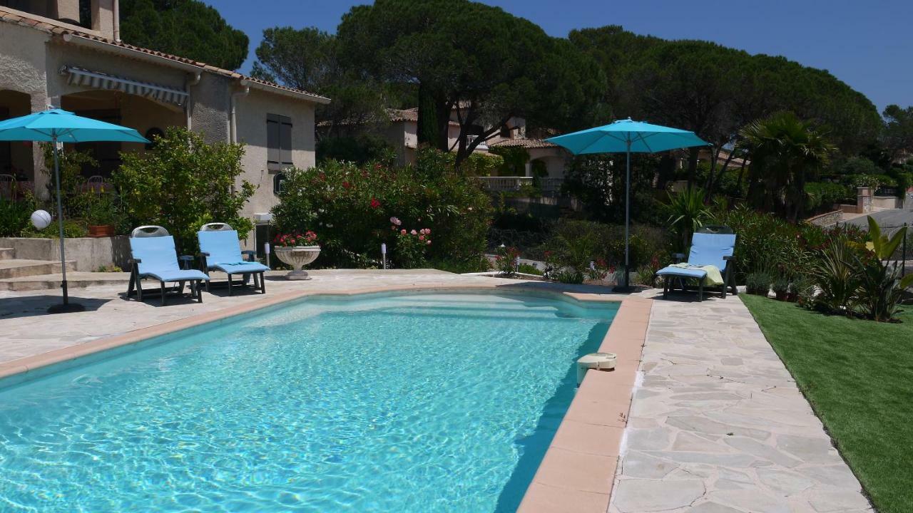 Grand Appartement Dans Maison Avec Piscine Privee Фрежюс Экстерьер фото