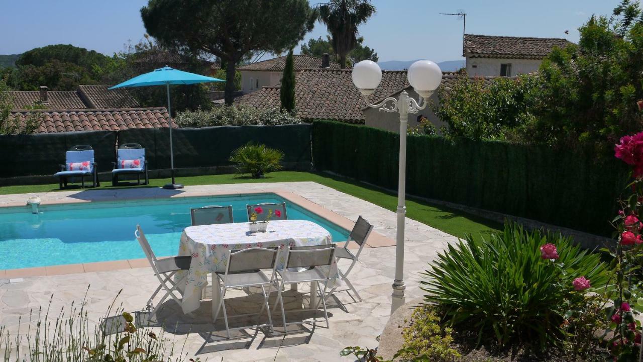 Grand Appartement Dans Maison Avec Piscine Privee Фрежюс Экстерьер фото